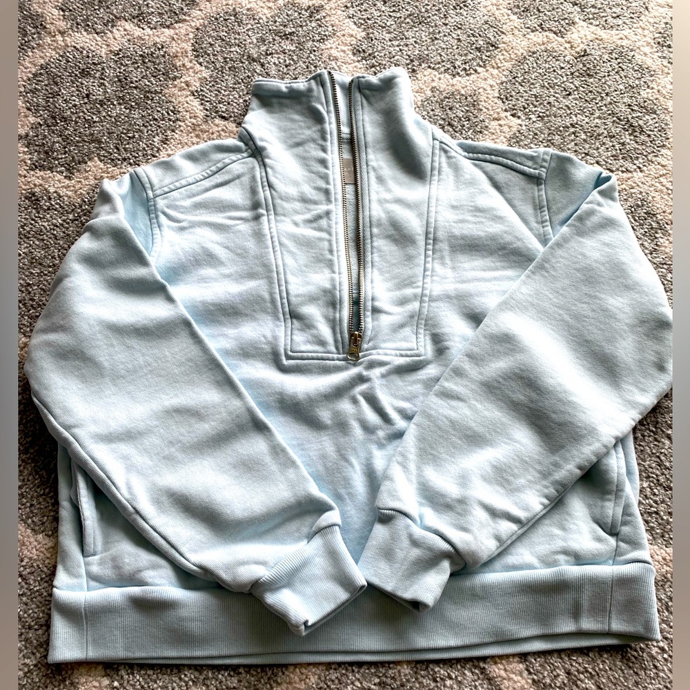 Everlane Half-Zip Sweatshirt